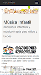 Mobile Screenshot of musicainfantil.org